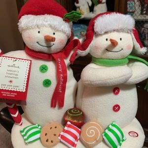 2008 yum yum yum singing snowman